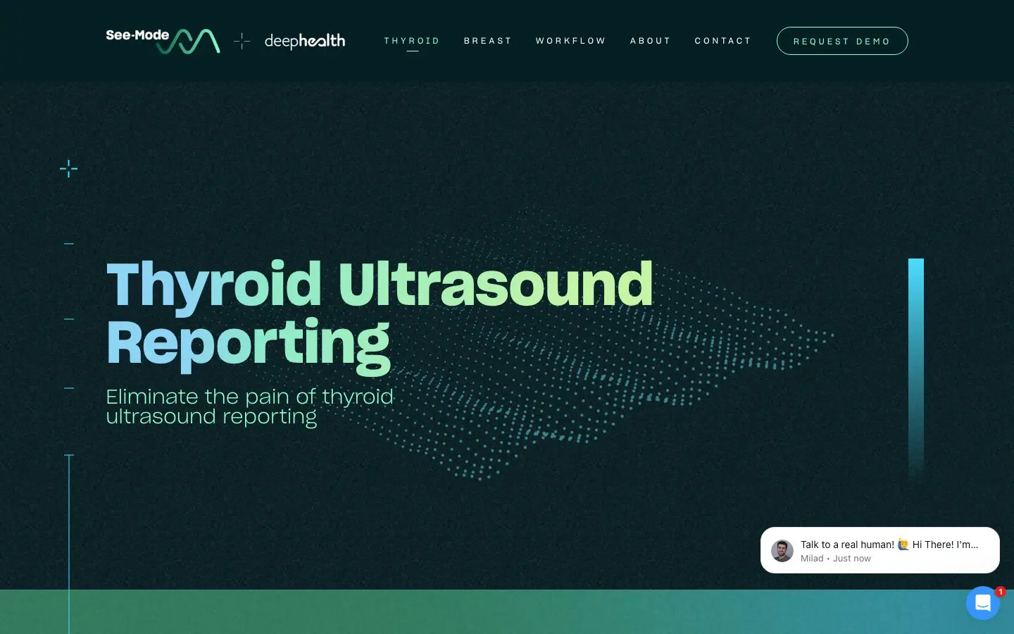 See-mode website page