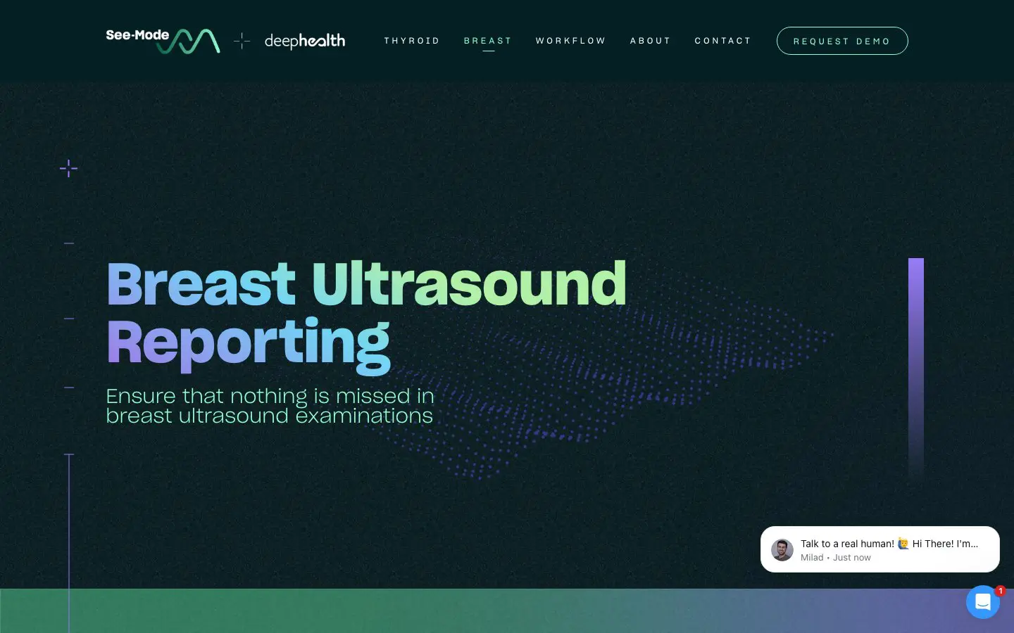 See-mode website page