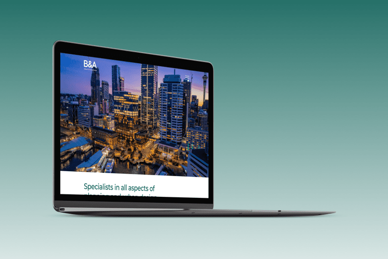 Barker & Associates website built by Control Shift