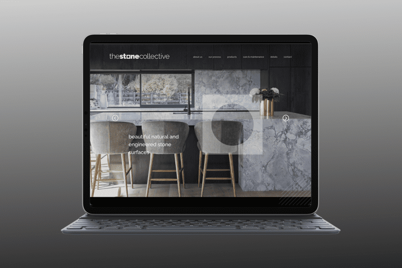 Stone Collective website built by Control Shift