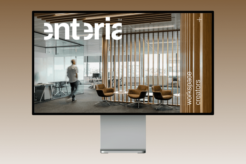 Enteria website built by Control Shift