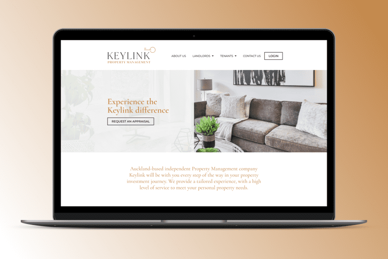 Keylink Property website built by Control Shift